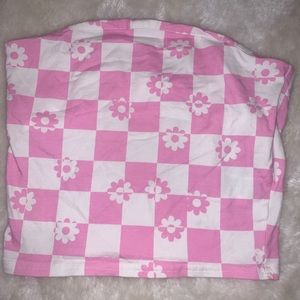 NWOT Urban outfitters pink tube top